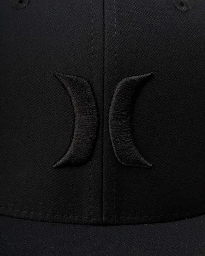 Miniatura 3 de Hurley Sombrero negro Flexfit One And Only para hombres