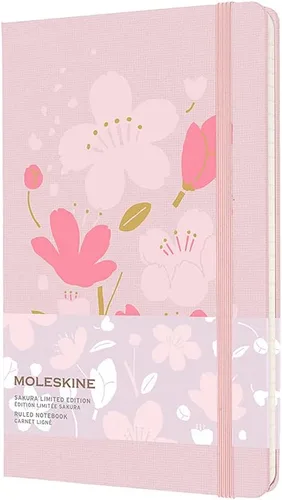 Miniatura 33 de Moleskine Edición Limitada Sakura - Cuaderno, tapa dura, grande (5 x 8.25 pulgadas), a rayas/con líneas, Caja de Coleccionista Premium Swan