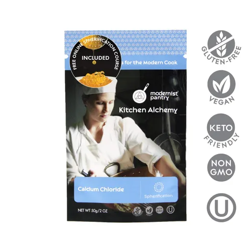 Miniatura 4 de Alginato + Calcio lactato Value Pack ⊘sin gmo ☮ Vegan ✡ Certificado OU Kosher – 100 g/4oz