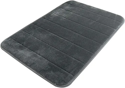Miniatura 2 de Tapete absorbente de memoria suave, tapete de baño de microfibra antideslizante suave para el suelo, 24 x 17 pies, tapete de goma para decoración