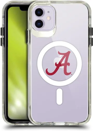 Miniatura 233 de Head Case Designs Funda de gel suave con licencia oficial de la Universidad de Alabama UA Collage compatible con Apple iPhone 13 Pro Max
