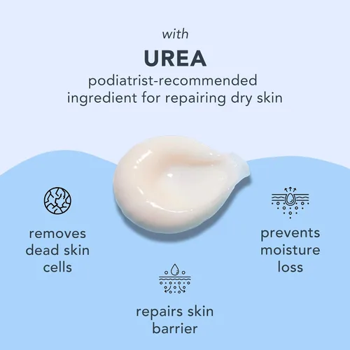Miniatura 5 de Barefoot Scientist Crema de hidratación intensiva para terapia de pies de alta inmersión, humedad especializada para pies secos y talones agrietados