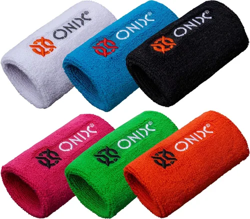 Miniatura 4 de ONIX Pulsera de absorción de sudor de pickleball Naranja