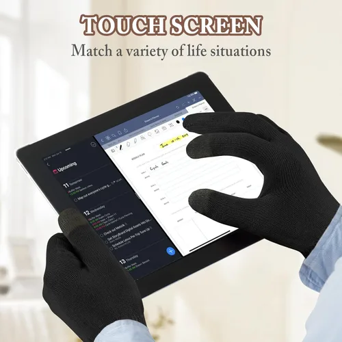 Miniatura 3 de MIG4U Guantes de belleza hidratantes para pantalla táctil, guantes de dormir grandes para hombres, spa, manos secas, loción nocturna, protección UV