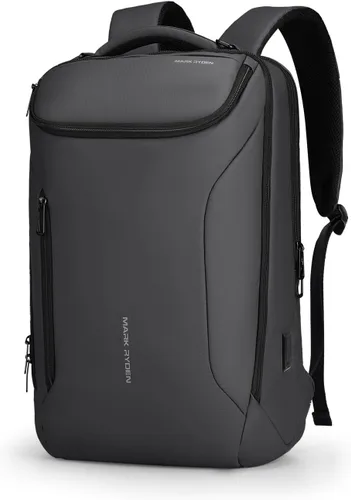 Miniatura 8 de MARK RYDEN Mochila de negocios para hombres, mochila impermeable de alta tecnología con diseño de forma de coche deportivo y puerto de carga USB