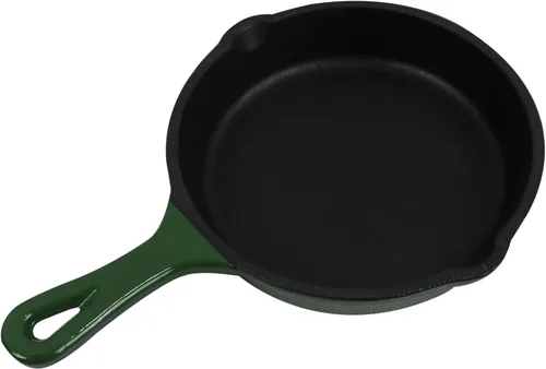Miniatura 23 de Utensilios de cocina de hierro fundido esmaltado (Sartén 5", Merlot)