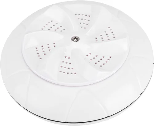 Miniatura 8 de Lavadora de turbina portátil, alimentada por USB, adecuada para viajes y lavandería de niños, evita el enrollamiento, fácil de transportar (verde)