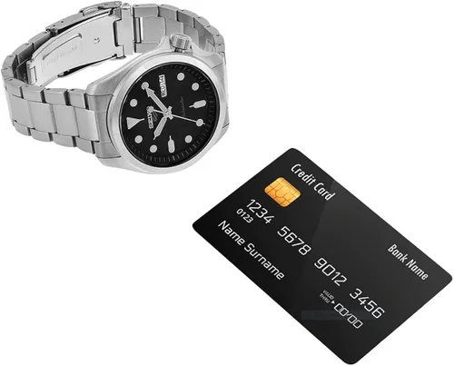 Miniatura 5 de Seiko 5 Sports SRPE51K1 - Reloj automático con esfera gris de 3281ft Blanco Vestido