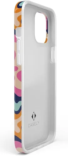 Miniatura 9 de Casely Funda para iPhone 11 Pro Max Color Splash de medianoche Retro abstracto Diseño clásico ultra delgado