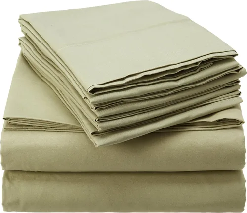 Miniatura 12 de Juego de ropa de cama de 4 piezas Elegant Comfort ®, suave como la seda, de lujo, de 1,500 hilos, no se arruga, con bolsillo profundo de hasta 16