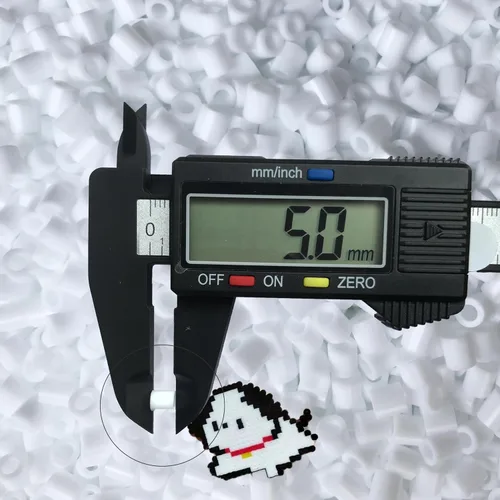 Miniatura 3 de OEEKOI 5500 cuentas fusibles – Cuentas de fusión a granel de 0.197 pulgadas para manualidades, ideal para regalos de cumpleaños de Navidad