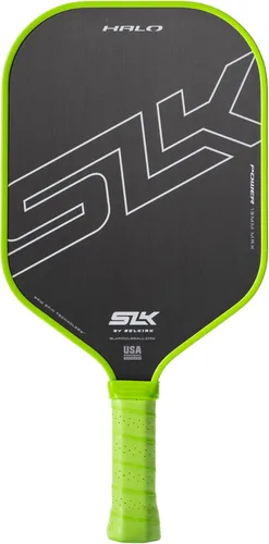 Miniatura 20 de Selkirk Sport SLK Halo Paleta de Pickleball de Fibra de Carbono Cruda Diseñada en los Estados Unidos Elige la potencia de fibra de carbono cruda