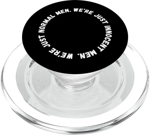Miniatura 7 de Somos solo hombres normales. Hombres inocentes. Divertido hacker viral de TV PopSockets PopGrip estándar