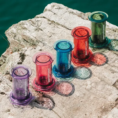 Miniatura 6 de AeroPress Prensa de café transparente – Prensa francesa todo en uno, cafetera manual estilo vertido y espresso, preparación de 2 minutos para menos