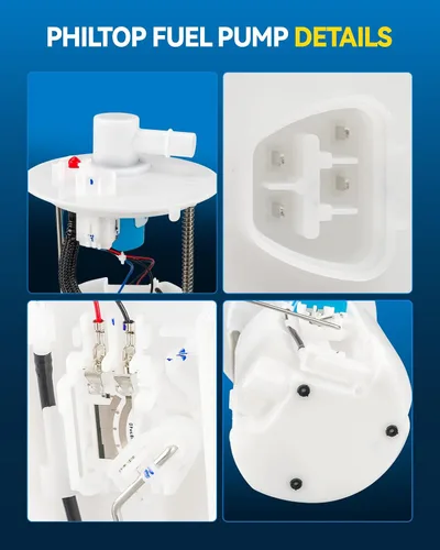 Miniatura 2 de PHILTOP E8874M Conjunto de bomba de combustible eléctrica con unidad de envío, compatible con Toyota Corolla/Matrix 1.8L 2.4L, reemplazo del módulo