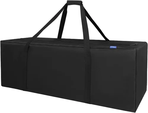 Bolsa deportiva Bolsa de viaje extra grande con cremallera mejorada duradera y resistente al agua color negro Negro 10668 cm 42 x 15 x 15