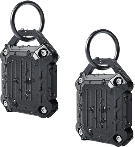 Miniatura 15 de DOVICK - Funda protectora impermeable para llavero Airtag, cubierta completa con tornillos compatible con el llavero de seguimiento Apple Air Tag P4