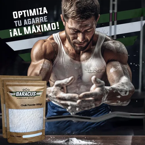 Miniatura 4 de BARACUS Chalk Bag - Premium Gym Chalk for Climbing & Lifting Chalk, Gymnastics, Weightlifting, Crossfit, Pool Dance, Training and Improve Your Hand