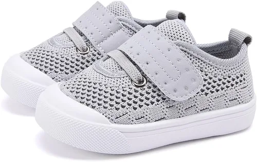 Miniatura 60 de BMCiTYBM Zapatos de bebé para niños pequeños, zapatillas de malla transpirable antideslizantes