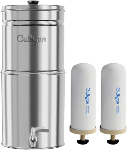 Miniatura 13 de Culligan MaxClear - Sistema de filtro de agua por gravedad de 2.25 galones, elimina microplásticos, PFAS y plomo, certificado NSF/ANSI, filtro