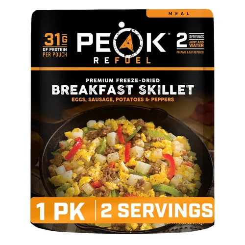 Miniatura 14 de Peak Refuel Comida seca congelada para mochileros y camping Sabor increíble Alta proteína Preparación rápida Peso ligero