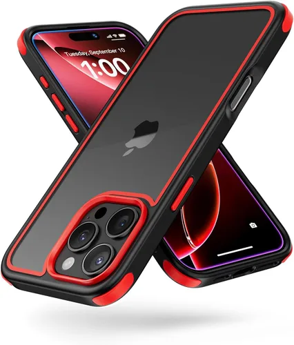 Miniatura 25 de Mobnano Funda transparente para iPhone 11, con protección multicolor a prueba de golpes, no amarillenta, anti arañazos, parte trasera