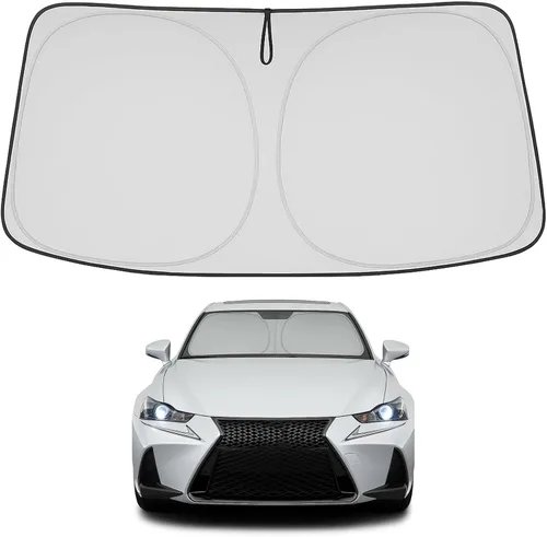 Miniatura 286 de Proadsy Parasol para parabrisas actualizado 2025, ajuste personalizado Dodge RAM 1500 2Dr 2019-2024 2025, 4 capas, plegable, protector de parasol