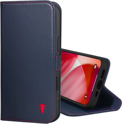 Miniatura 19 de TORRO Funda de cuero compatible con iPhone 17 de 6.3 pulgadas 2025, funda de piel prémium con función atril y ranuras para tarjetas