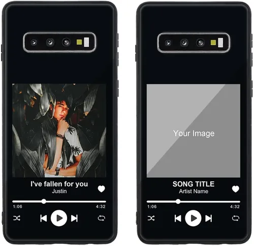 Miniatura 509 de Funda de teléfono personalizada para Samsung Galaxy S22+ / S22 Plus 5G, funda de TPU suave de vidrio templado antiarañazos personalizada con foto