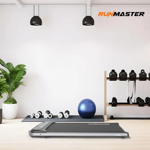 Miniatura 2 de RunMaster Under Desk Treadmill for Home and Office - 320lbs Weight Capacity, Quiet, Efficient, Walking Pad, Four LED Display, Space-Saving Portable
