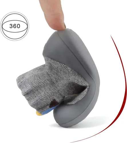 Miniatura 6 de Zapatos de calcetín para bebé, suela de goma suave, antideslizante, para interiores, para bebés, niños y niñas, zapatos de entrenamiento