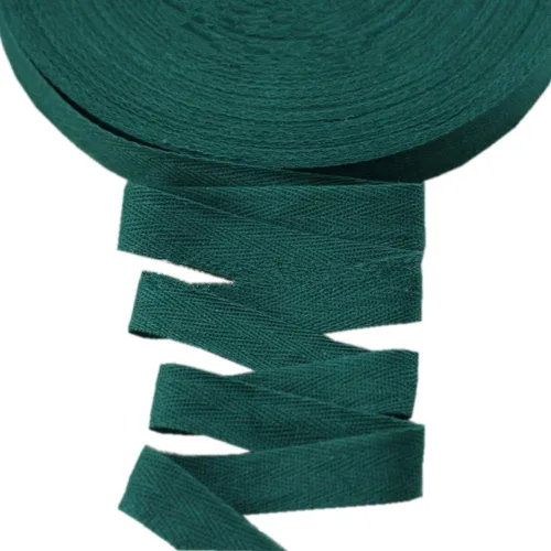 Miniatura 19 de Cinta de algodón de 50 yardas de ancho de 3/4 pulgadas de ancho, cinta de sarga de tela de espiga para encuadernación al sesgo, envoltura