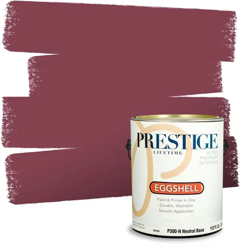 Miniatura 47 de Prestige Paints - Pintura exterior e imprimación en uno, 1 galón, plano, E500-P-A011GP