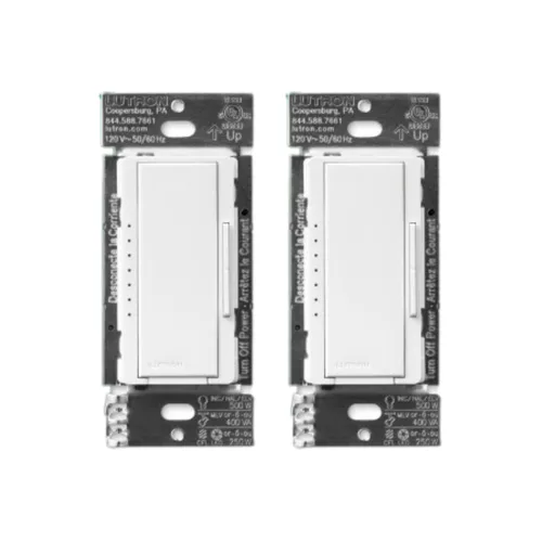 Miniatura 21 de Kit de interruptor regulador de intensidad Lutron Maestro LED+ para luces LED, halógenas e incandescentes regulables, 150W/3 vías o ubicaciones