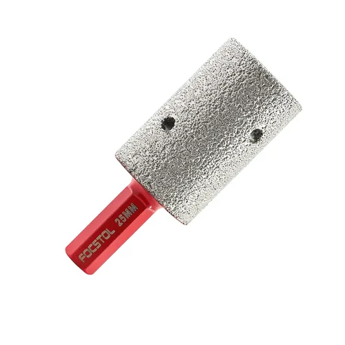 Miniatura 6 de FOCSTOL Broca de diamante para fresar dedos, broca de núcleo de 4/5 pulgadas (0.787 in) para agrandar molienda y bisel redondo agujeros existentes