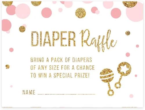 Miniatura 18 de Andaz Press Colección de fiesta de baby shower de niña con purpurina de oro rosa rubor, pancarta colgante con cuerda, Welcome Baby!, 5 pies, 1 juego