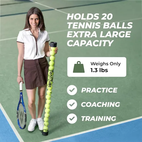 Miniatura 4 de Tourna Tenn Tube - Pelota de tenis Azul