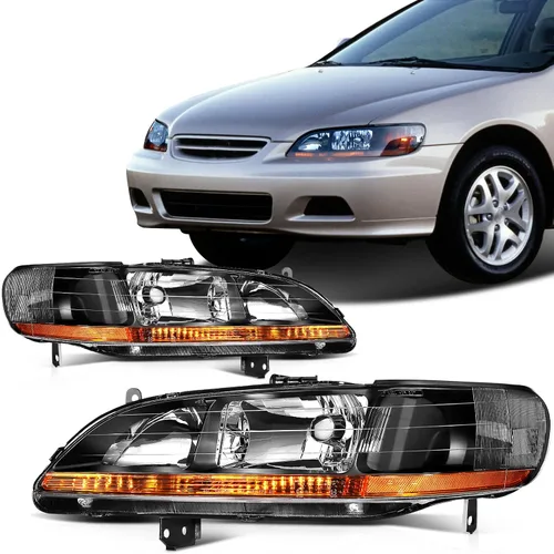 Miniatura 19 de Ensamble de faros SCITOO Compatible con 2010-2014 para Subaru Legacy 2010-2014 para Subaru Outback Faros con lente transparente y carcasa cromada