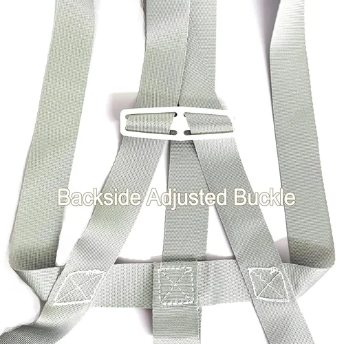 Miniatura 5 de ZARPMA Correas para silla alta, correa de arnés de repuesto universal para silla compatible con Tripp Trapp Stokke silla alta (gris)