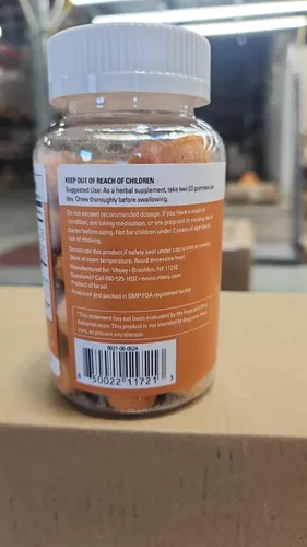 Miniatura 10 de Gomitas de curcumina de cúrcuma con jengibre y pimienta negra [Apoya el dolor articular y antiinflamatorio] Suplemento de hierbas, veganas, gomitas