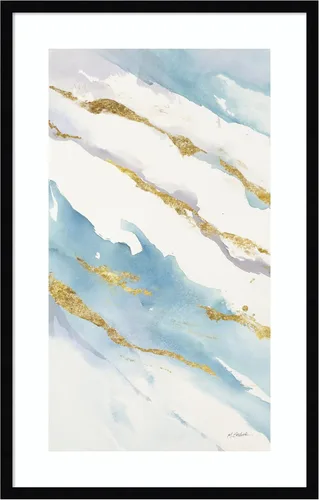 Miniatura 12 de Amanti Art Framed Wall Art Print 21x14 Drift v2 Crop by Mike Schick, Abstract Wall Art, Modern Contemporary Decor, Small Poster Painting Artwork for