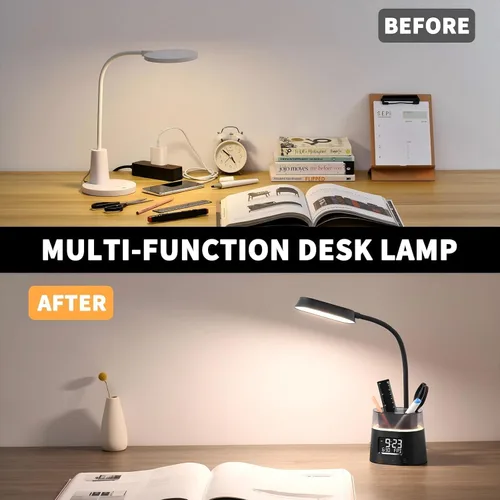 Miniatura 2 de Lámpara de escritorio LED con soporte para bolígrafo para niño