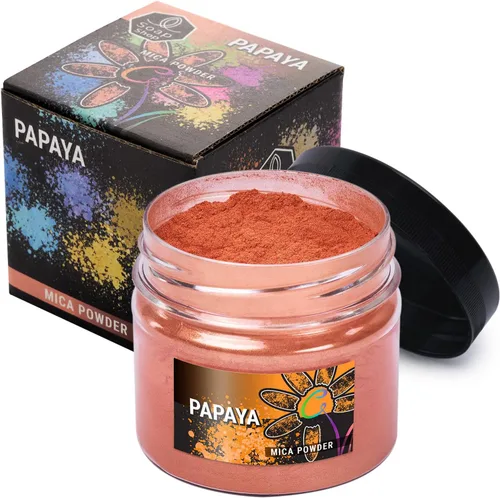 Miniatura 8 de Polvo de mica cereza 2 oz - Tinte para hacer jabón - Color único - Suministros para hacer jabón a mano - Pigmento de color de resina epoxi - Polvo
