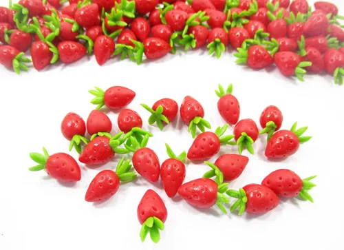 Lote 20 Muñecas Frescas Sueltas Frescas Casa Miniaturas Alimentos Fruta Suministro 12781