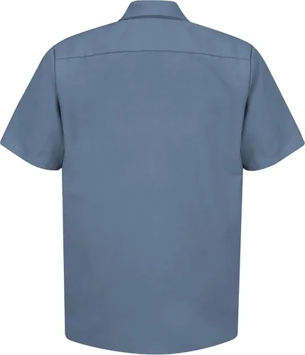 Miniatura 2 de Red Kap - Camisa de trabajo industrial para hombre, ajuste regular, manga corta