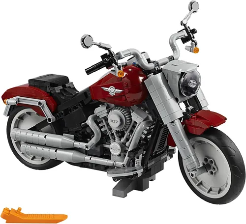 Miniatura 2 de LEGO Creator Expert Harley-Davidson Fat Boy 10269 Kit de construcción (1,023 piezas)