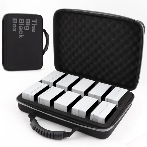 Miniatura 8 de 1200-2200 Card Game Case for Cards Against Humanity Game,Collectible Trading Card Storage Holder Compatible for Pokemon Cards, Sports Card and