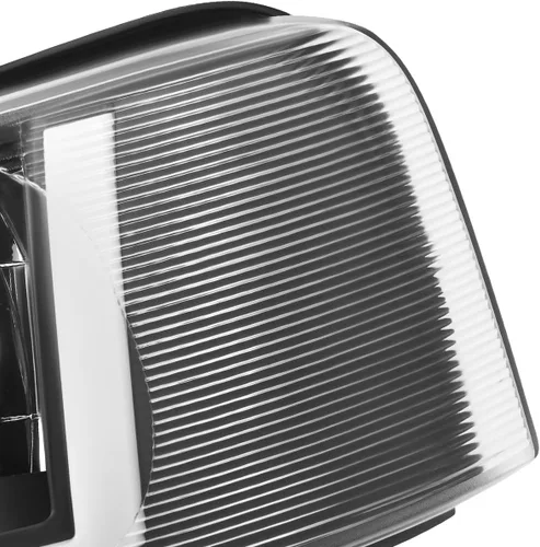 Miniatura 6 de PM PERFORMOTOR [4 piezas] Faros LED DRL en forma de E + lámparas de parachoques compatibles con Chevy Express 03-24/GMC Savana, carcasa