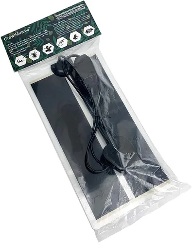 Miniatura 6 de Tbrand - Almohadilla térmica para reptiles con ajuste de temperatura, tapete térmico de 110 V 7 W para reptiles, tortuga, serpientes, lagarto