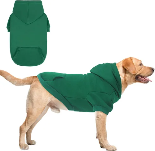 Miniatura 45 de SCENEREAL Sudadera de seguridad con capucha para perros grandes, medianos y pequeños, para niños y niñas, disfraz de perro suave con agujero para #1